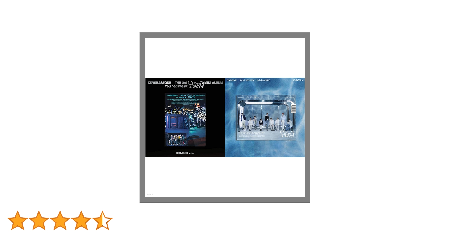 ZEROBASEONE You had me at Hello 3rd Mini Album CD+Photobook+